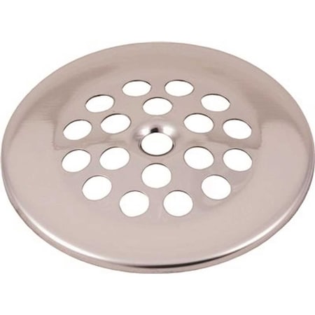 Proplus 2-7/8 Bathtub Drain Strainer in Brushed Nickel .173104